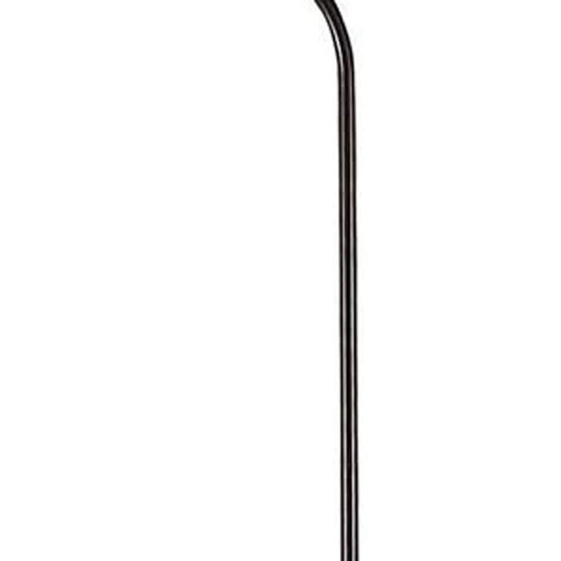 68" Adjustable Traditional Shaped Floor Lamp With Beige Empire Shade - Bronze