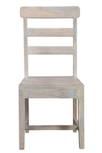 Load image into Gallery viewer, Wood Ladder Back Dining Room Side Chairs (Set of 2) - White
