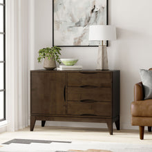 Load image into Gallery viewer, Harper - 3 Drawer Sideboard - Walnut Brown
