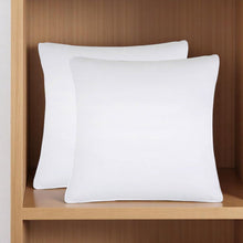 Load image into Gallery viewer, Microfiber Medium Hypoallergenic Bed Pillows (Set of 2) - European

