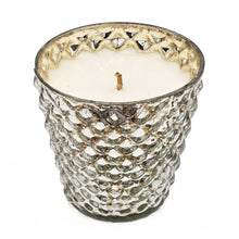 Load image into Gallery viewer, Scented Soy Wax Candle Glass (Set of 4) - Silver
