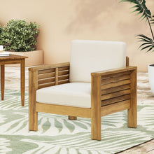 Load image into Gallery viewer, Slat Design Club Chairs With Cushions
