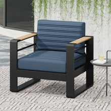 Load image into Gallery viewer, Giovanna - Club Chair Set With Aluminum Frame
