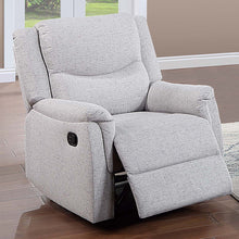 Load image into Gallery viewer, Manual Recliner With Upholstered Seat And Backrest Supportive Headrest

