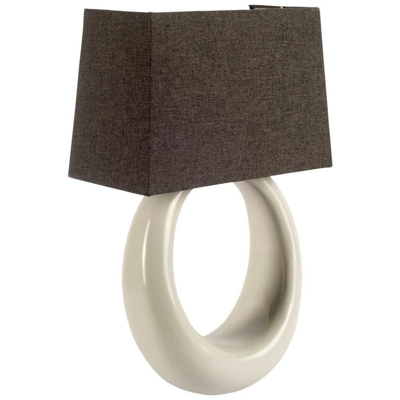 1Metal Fabric Corner Wall Light - Gray