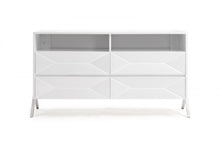 Load image into Gallery viewer, Four Drawer Double Dresser - White
