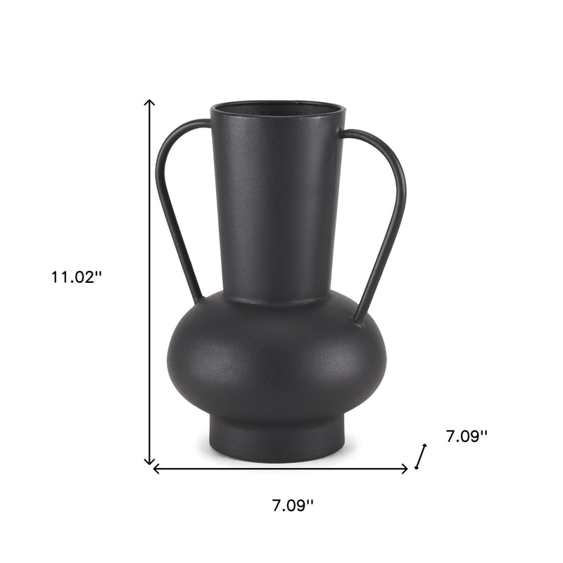 Amphora Table Vase (608322) - Black