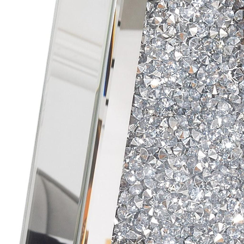 Mirrored Table Vase (642848) - Silver