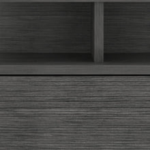 Load image into Gallery viewer, One Drawer Faux Wood Floating Nightstand - Dark Gray
