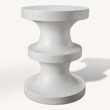 Load image into Gallery viewer, 22" Wood Round End Table - White

