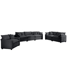 Load image into Gallery viewer, Elegant Oversized Sectional Sofa Set With Deep Seats And Flexible Layout
