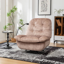 Load image into Gallery viewer, Modern Swivel Gliding Recliner Chair With Rocking Function And Phone Holder, Large Comfortable
