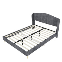 Load image into Gallery viewer, Upholstered Bed, Tufted Headboard, Comfortable Sleep
