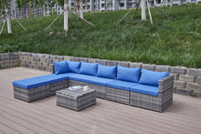 Load image into Gallery viewer, Patio Sofa With Cushions
