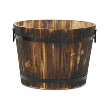 Load image into Gallery viewer, Round Planter Box (638086) - Brown
