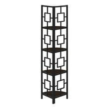 Load image into Gallery viewer, Corner Bookcase - Espresso
