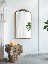 Load image into Gallery viewer, Arch Mirror, Baroque Inspired Wall Decor For Bathroom, Bedroom, Living Room
