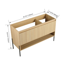 Load image into Gallery viewer, Freestanding Bathroom Vanity &amp; Soft Close Cabinet Doors
