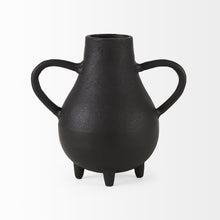 Load image into Gallery viewer, Two Handle Jug Vase - Black
