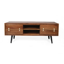 Load image into Gallery viewer, Asther - Acacia Wood TV Cabinet - Natural Wood / Brown
