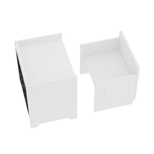 Load image into Gallery viewer, Montessori Weaning Table And Chair Set, Toddler Table With Adjustable Height - White

