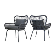 Load image into Gallery viewer, Southport - Club Chair With Woven Rope And Cushions
