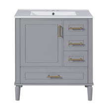 Load image into Gallery viewer, Traditional Bathroom Vanity Set With Soft Close Doors
