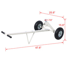 Load image into Gallery viewer, Heavy Duty Trailer Dolly With Pneumatic Tires, 600 Lb. Capacity Steel

