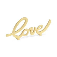 Load image into Gallery viewer, Love Tabletop Sign - Gold
