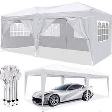 Load image into Gallery viewer, 10'X20' Ez Pop Up Canopy Outdoor Portable Party Folding Tent With 6 Removable Sidewalls + Carry Bag + 4 Pieces Weight Bag
