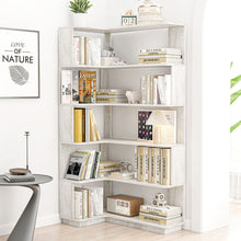 Load image into Gallery viewer, L-Shaped Corner Bookshelf
