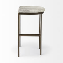 Load image into Gallery viewer, Iron Backless Bar Chair - Gray

