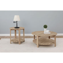 Load image into Gallery viewer, Brookson - Round 2 Piece Coffee And End Table Set - Natural
