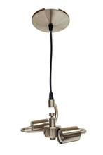 Load image into Gallery viewer, Bulb Two Light Metal Chandelier - Brass

