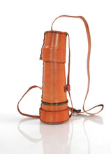 Load image into Gallery viewer, Leather Handheld Telescope - Rust / Brass
