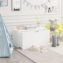 Load image into Gallery viewer, Toy Storage Organizer With Rolling Drawer, Chest With Wheels, Large Pull Out Bin For Nursery - White
