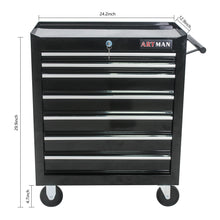Load image into Gallery viewer, Multifunctional Tool Cart With Wheels And Drawers
