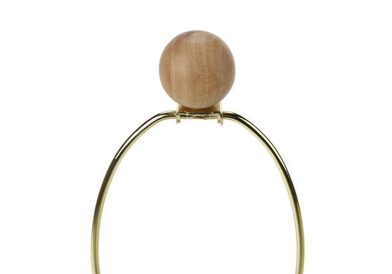 Rattan Geometric Table Lamp With Beige Drum Shade - Brown