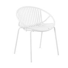 Load image into Gallery viewer, 7 Piece Outdoor Modern Dining Set With Stackable Chairs
