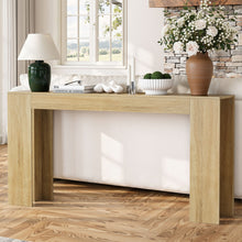 Load image into Gallery viewer, Farmhouse Style Extra Long Walnut Console Table
