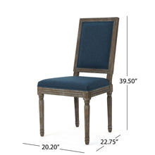 Load image into Gallery viewer, Traditional Style Dining Chair Set With Fabric Upholstery
