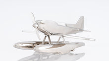 Load image into Gallery viewer, Hand Painted Model Airplane Tabletop Sculpture (364200) - Nickel
