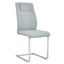 Load image into Gallery viewer, Modern Dining Chairs With Padded Seat, Metal Legs
