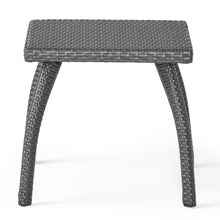 Load image into Gallery viewer, Luminant - Outdoor Side Table With Iron Frame - Gray
