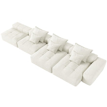 Load image into Gallery viewer, Modern Oversized Diy Combination Modular Sectional Sofa With Pillows
