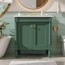 Load image into Gallery viewer, Bathroom Vanity Cabinet With Sink, Soft Close Doors, Storage Cabinet
