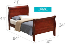 Load image into Gallery viewer, Panel Sleigh Bed
