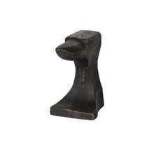 Load image into Gallery viewer, Poly Decorative Bookends (Set of 2) - Black / Gold

