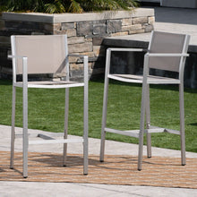 Load image into Gallery viewer, Outdoor Rust Proof Aluminum Barstools (Set of 2)
