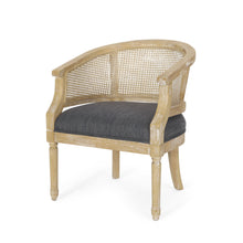 Load image into Gallery viewer, Curved Backrest Accent Chair
